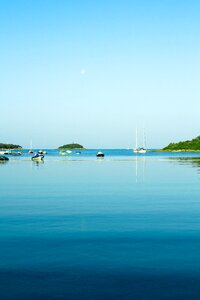 Boats islands sea