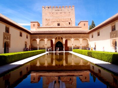 Spain palace architecture photo