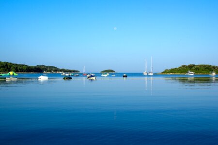Boats islands sea