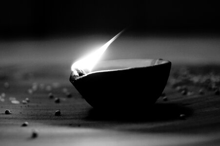 Blackandwhite gray candle gray candles