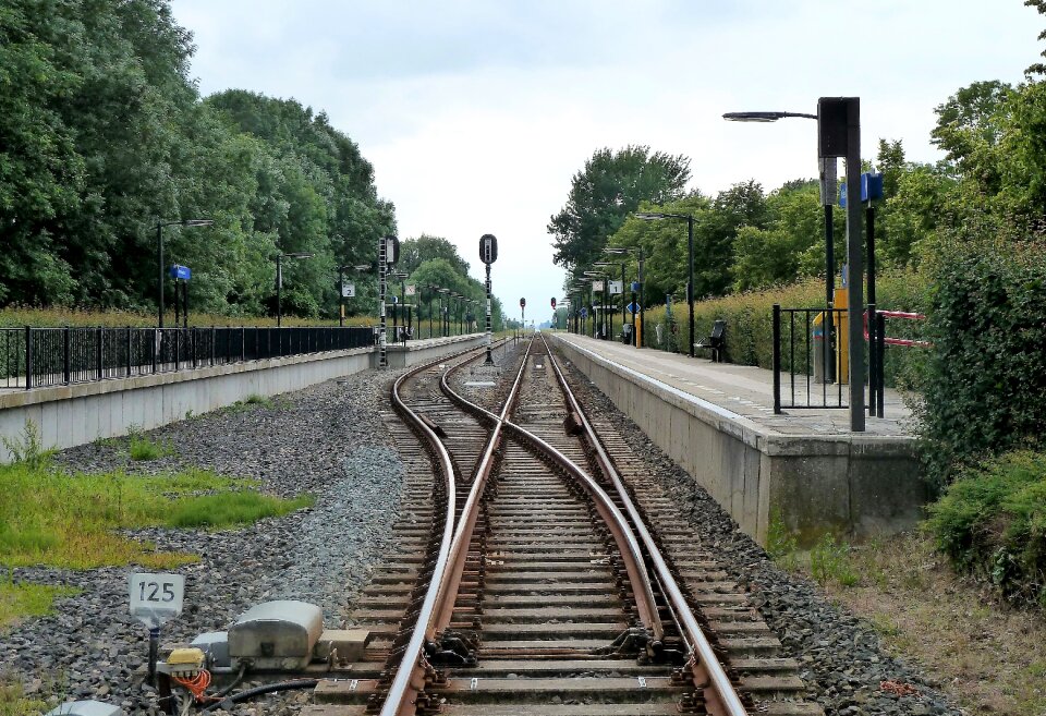 Railway public transport dutch railways