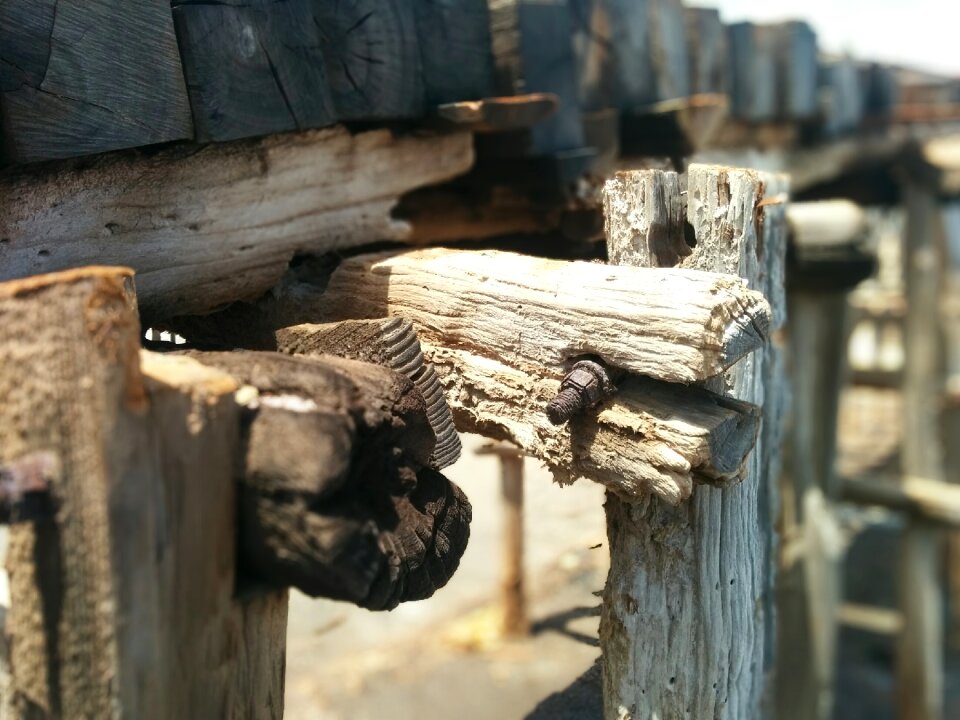 Vintage wooden transport