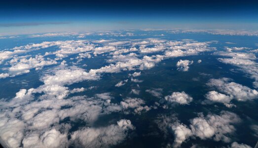 Travel sky blue
