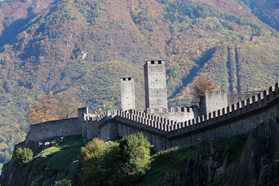 Bellinzona castelgrande switzerland