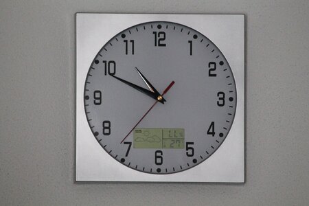 Wall quartz analog