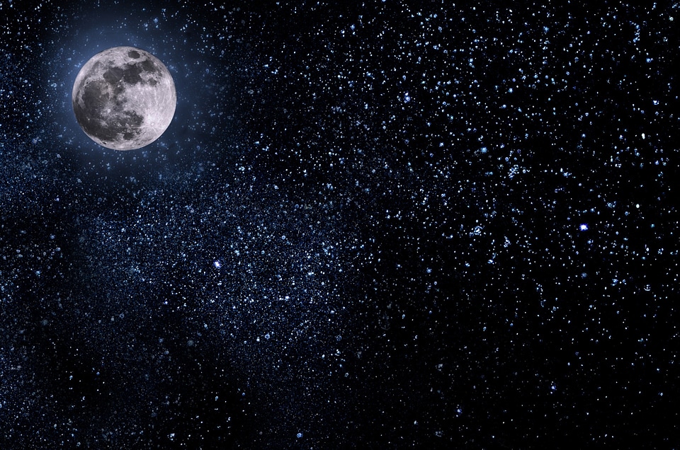 Stars midnight halloween