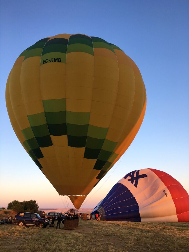 Inflation aerostatic color