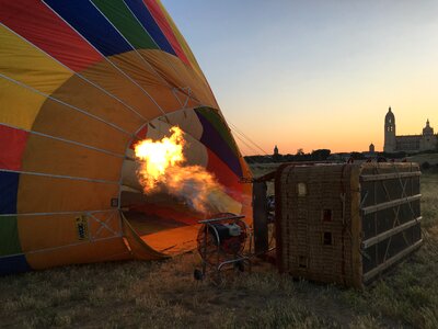 Inflation aerostatic color