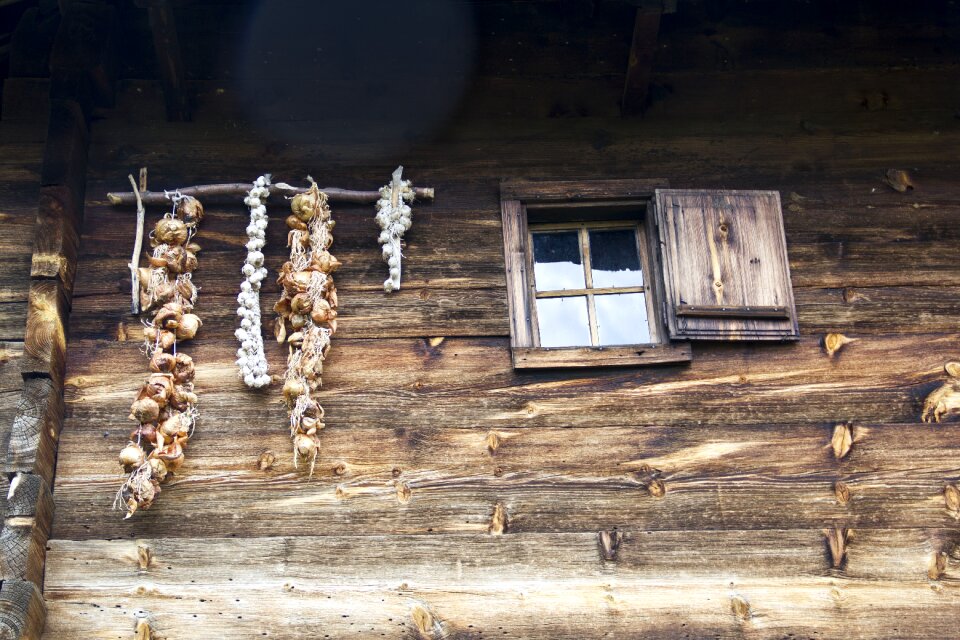 Rustic wooden natural
