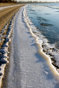 Ice nature landscape