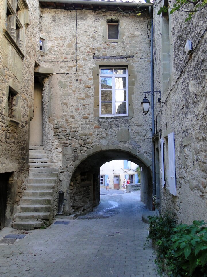 Old village vault old houses