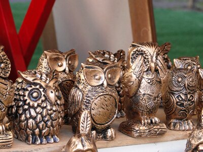 Fair owl decoration