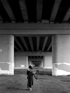 Arch bridge loneliness