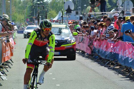 Annual multiple-stage bicycle race