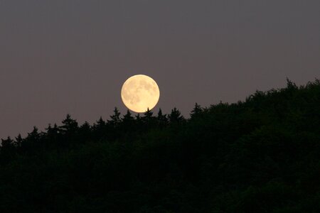 Moonlight night photograph super moon