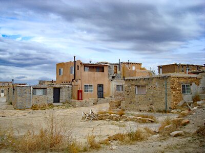 Ruins southwest acoma pueblo