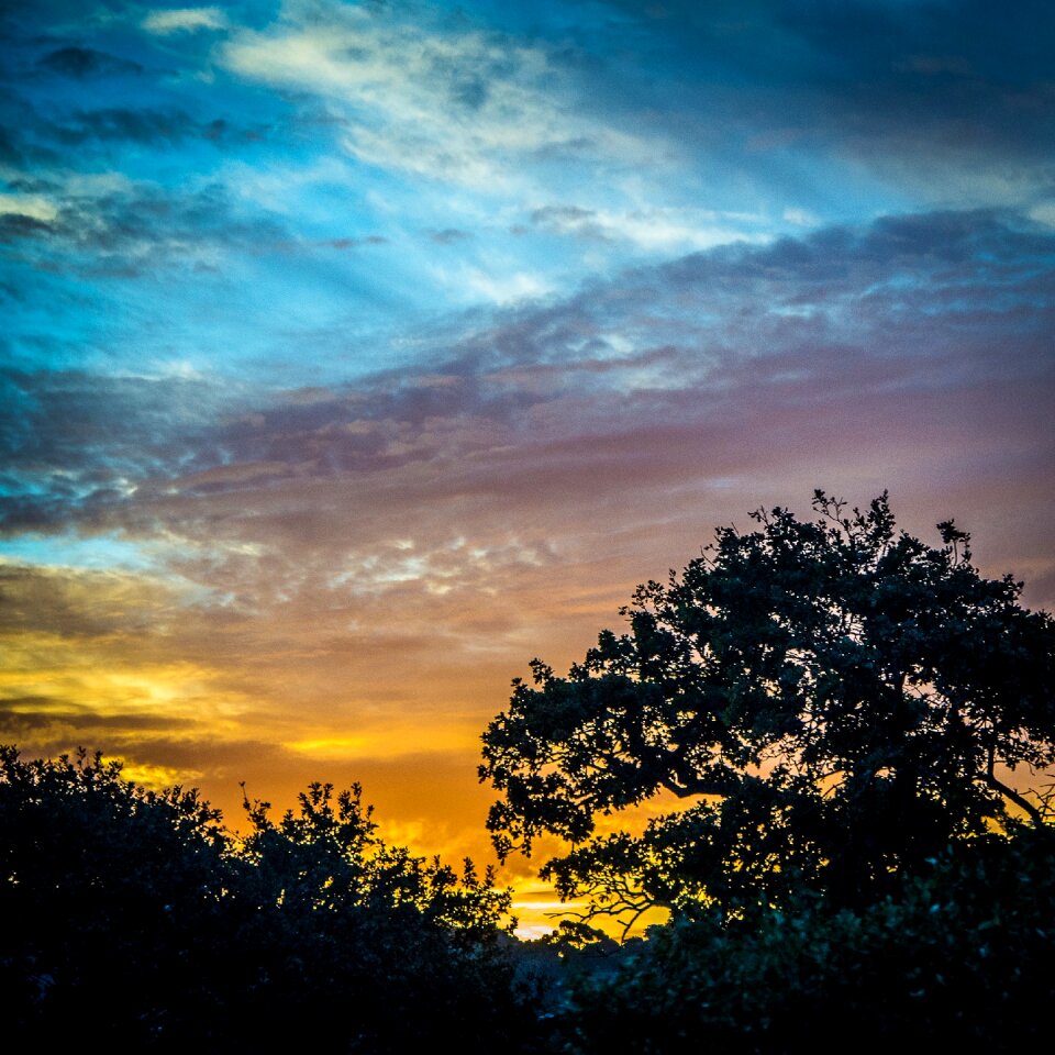 Table mountain cape town sunset