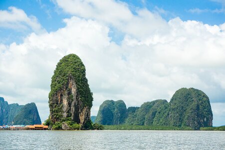 Landscape mountain rock