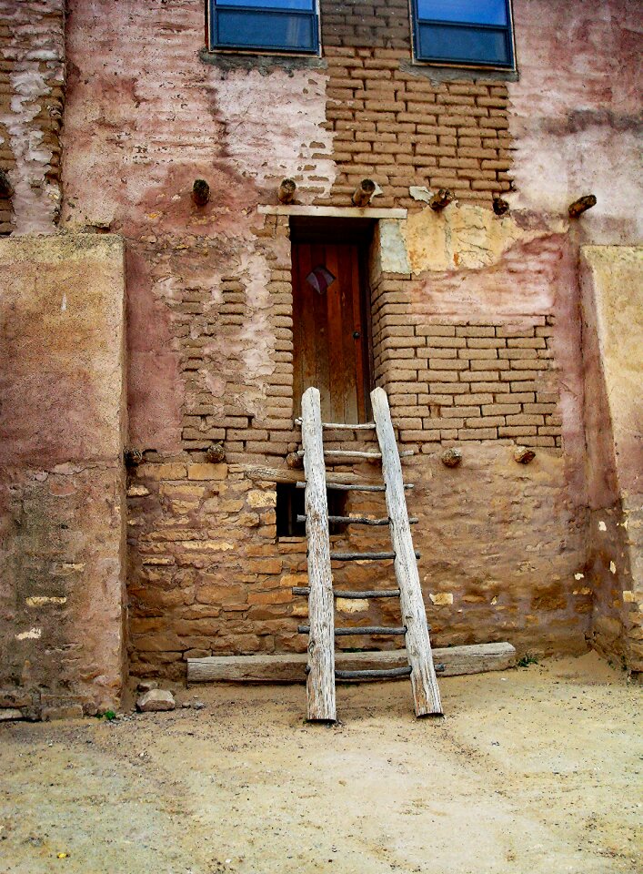 Ancient indian acoma pueblo