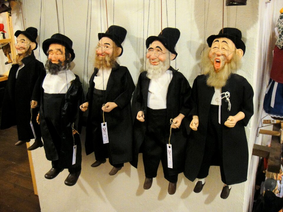 Hebrew caricature dolls