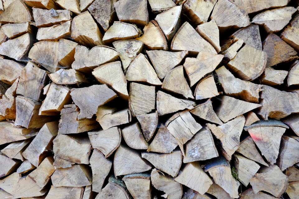 Sawed off log background