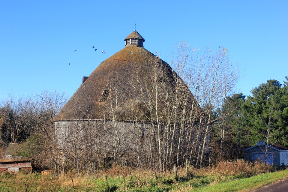 Countryside building farm