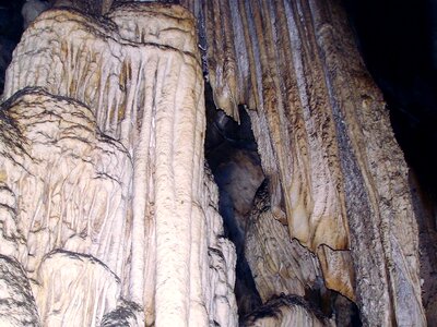 Geologic formation devil's cave brazil
