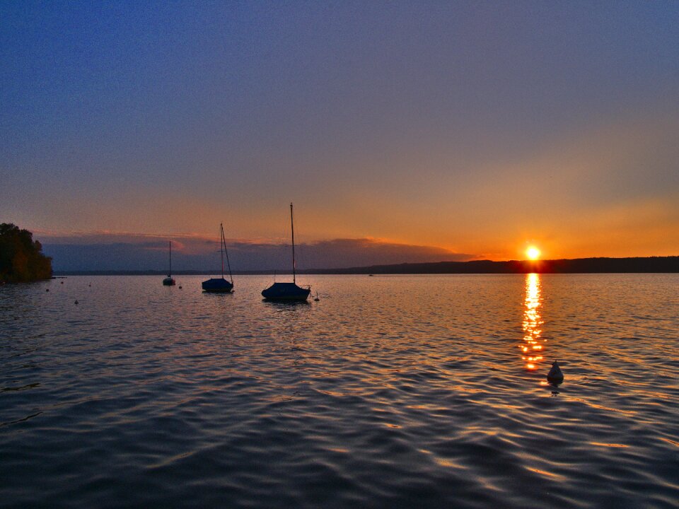 Water sky landscape photo