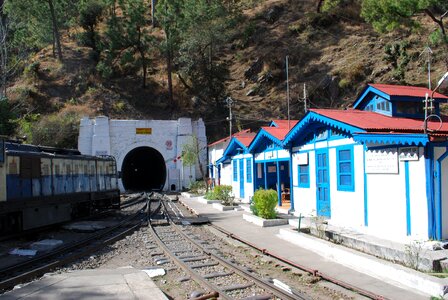 India passenger railway photo