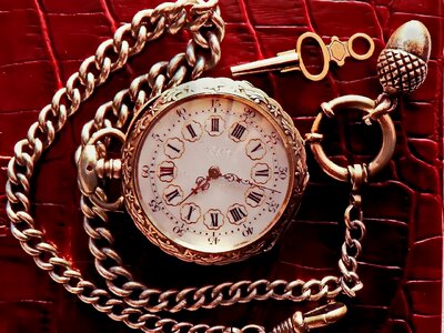 Jewellery antique watches dial photo