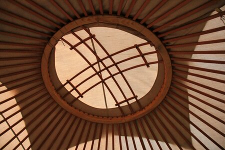 Mood geometric yurt