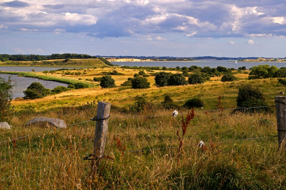 Island fyns hoved baltic sea photo