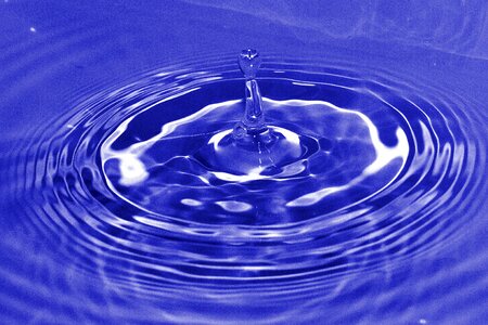 Water liquid surface
