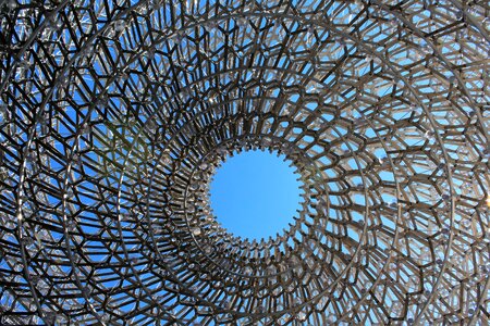 Kew gardens london bee hive installation photo