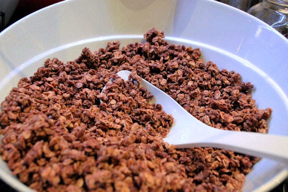 Nibble chocolate cornflakes sweet