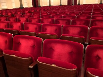 Theater sit seat photo