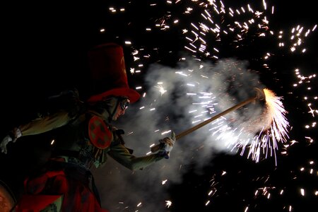 Costume pyrotechnics firework