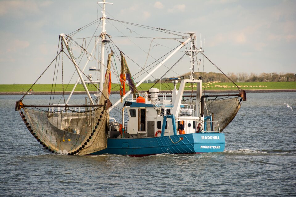 Fishing boat maritime fishing