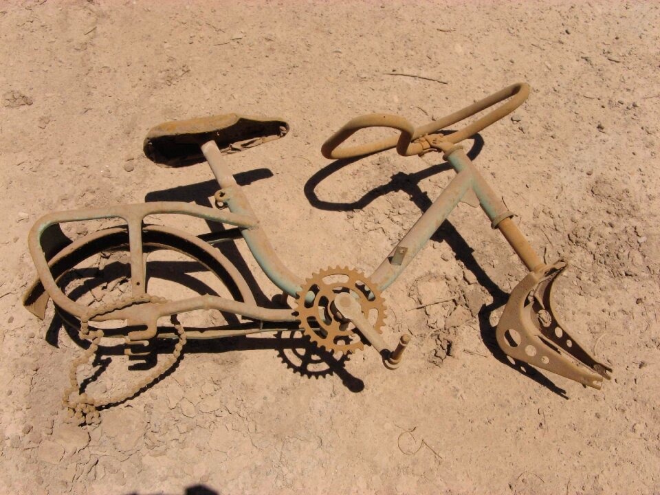 Carcass old broken