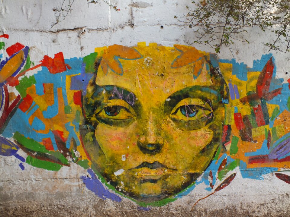 Artistic street-art color