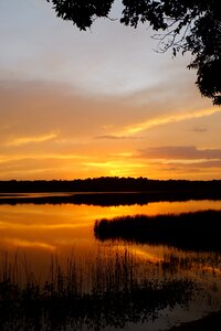 Twilight landscape nature