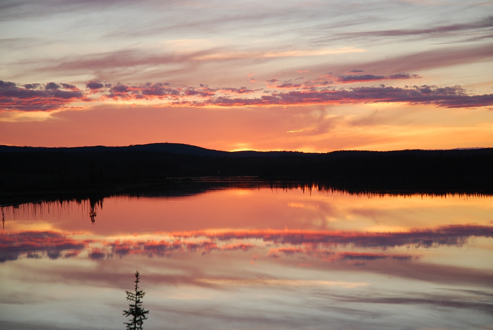 Sun twilight evening