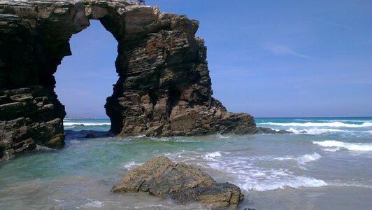 Beach of the cathedrals galicia beauty