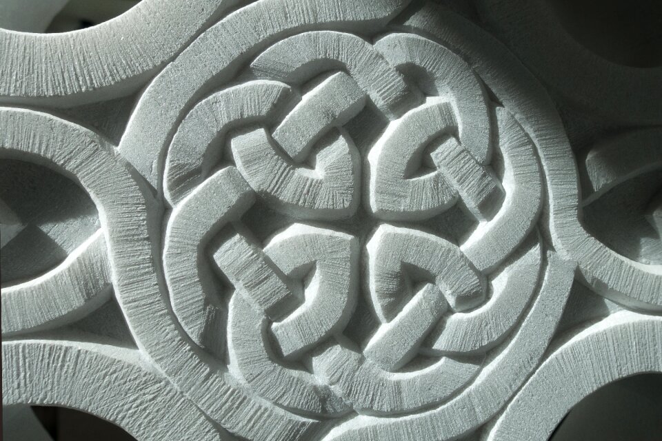Ornament relief sculpture
