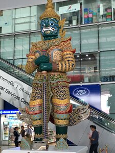 Bangkok traditional airport photo
