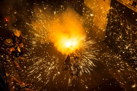 Festa major sitges fire show