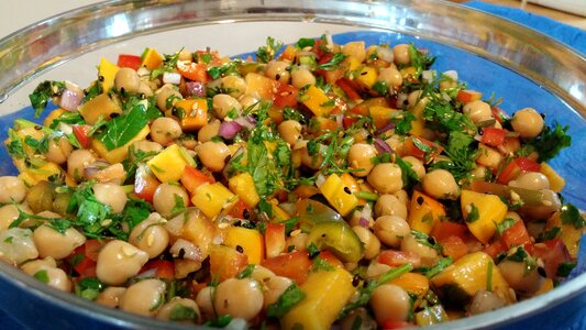 Salad cooking photo