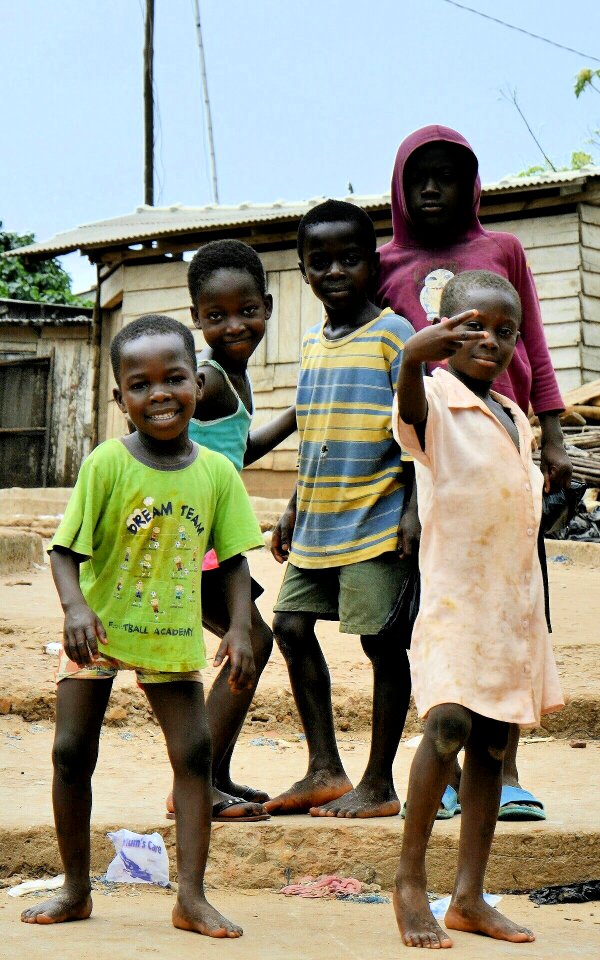 West africa children children playing