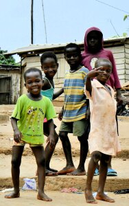 West africa children children playing photo