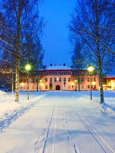 Skellefteå winter sweden photo